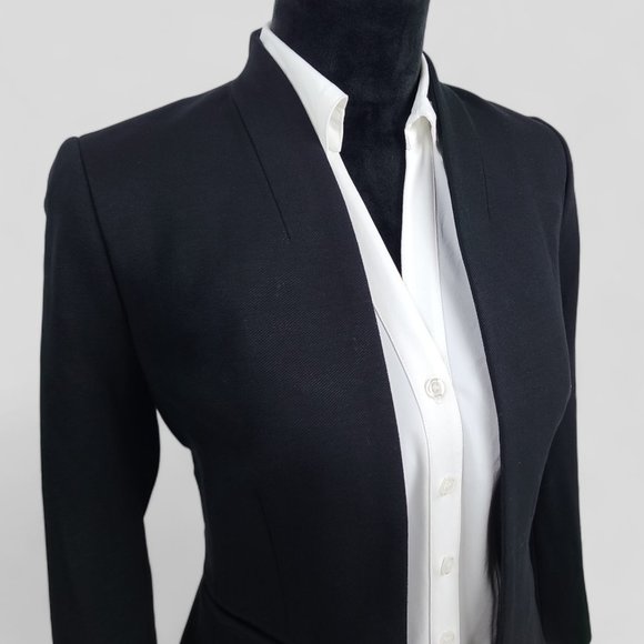 J. Crew 365 Black Women’s Stretch Blazer Size 2 - Picture 5 of 13